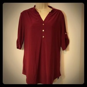 Maroon Blouse